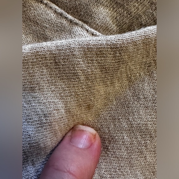 Victoria’s Secret Super Model Essentials Sandy Tan Zip Up Hoodie Size Small - Picture 7 of 12